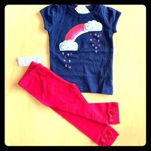 Gymboree Outlet 2-pc Set. NEW